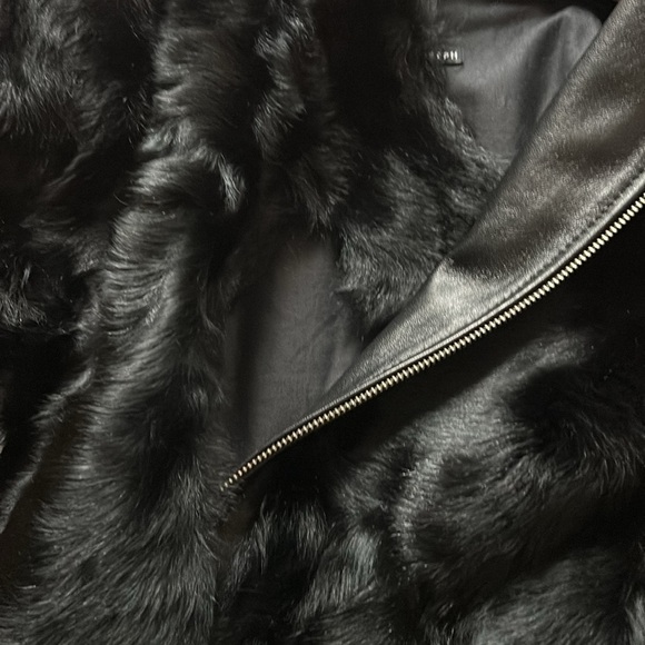 Y2K fitted genuine fur coat from Joseph made in France - Picture 10 of 10